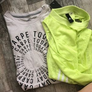 Adidas workout tanks